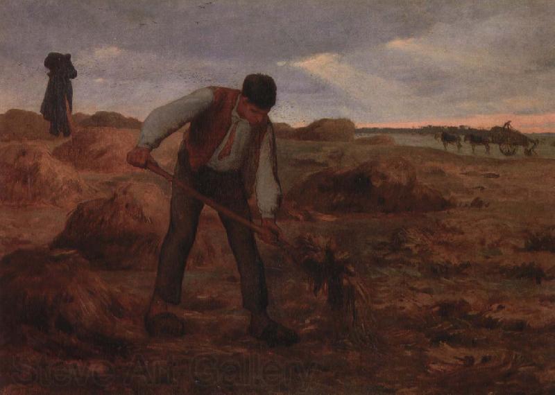 Jean Francois Millet Peasant Norge oil painting art